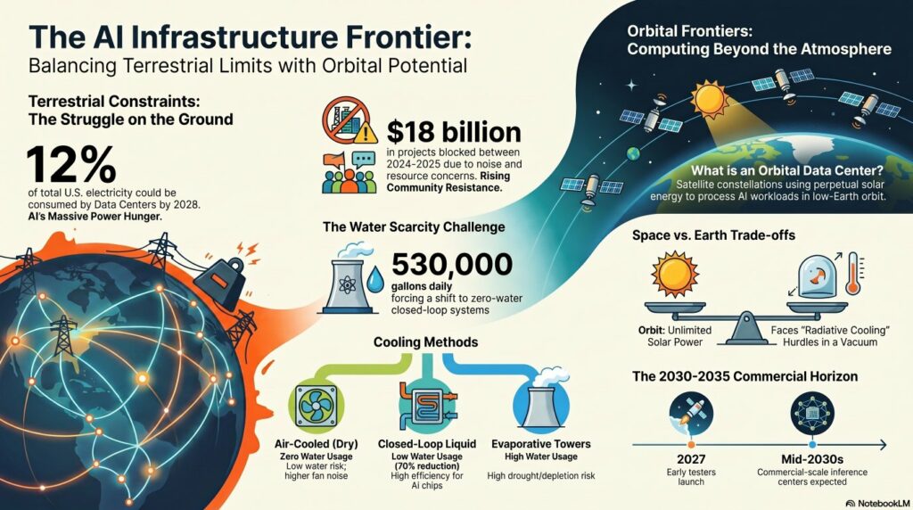 The Terrestrial and Space Data Center Boom